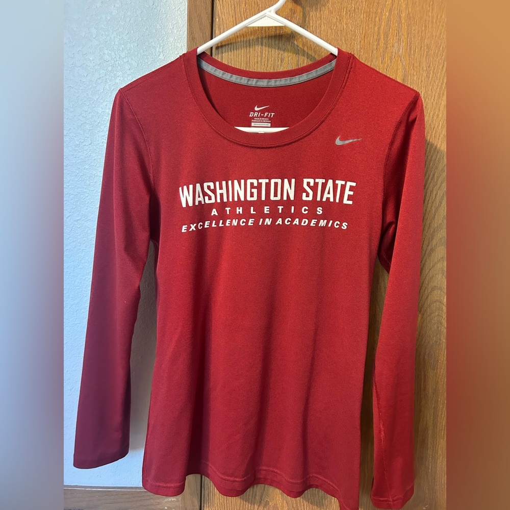 WSU Nike Dri-Fit Long Sleeve